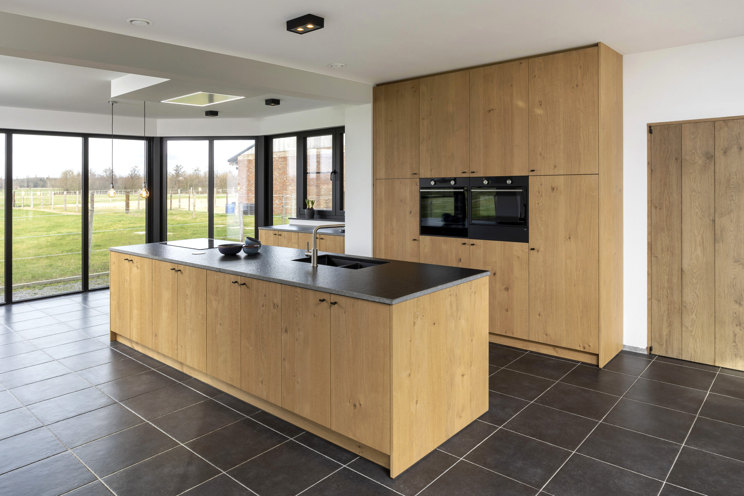 Landelijke eilandkeuken Sijsele